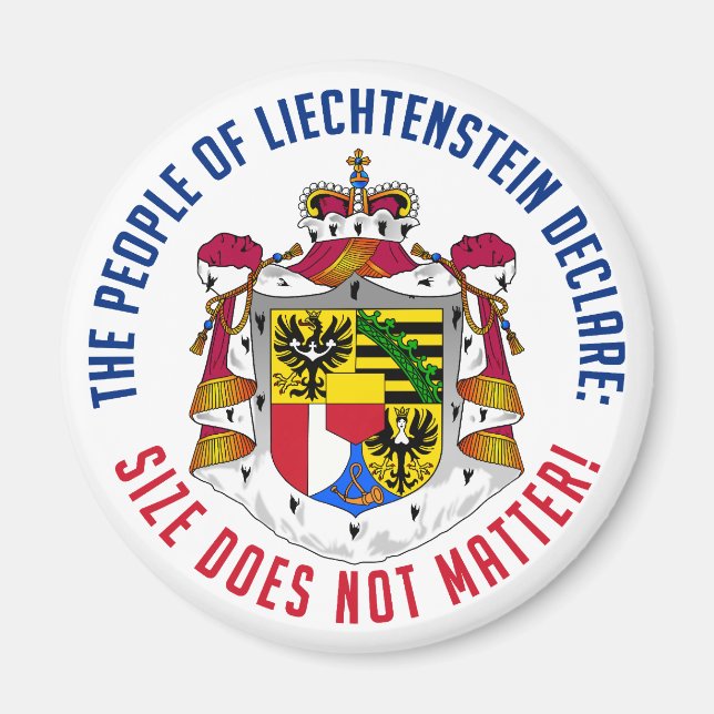 Liechtenstein magnet (Framsidan)