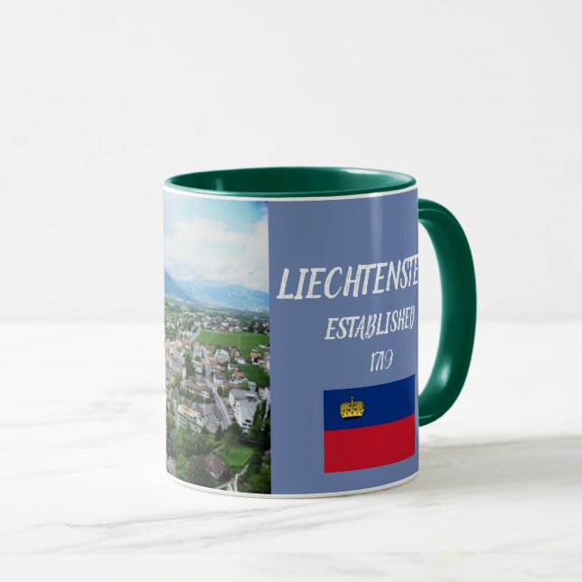 Liechtenstein Panoramic Mugg (Framsida höger)