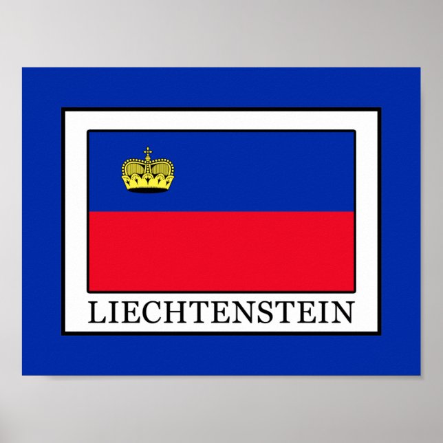 Liechtenstein Poster (Framsidan)