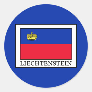 Liechtenstein Runt Klistermärke