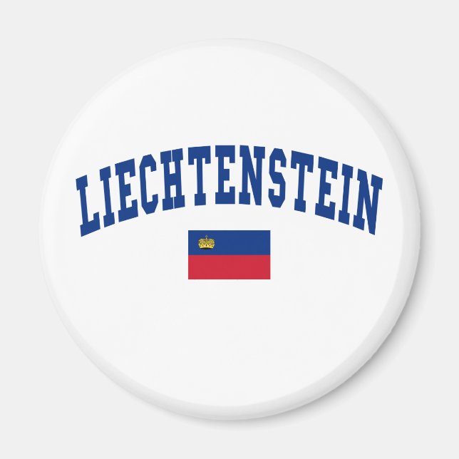 Liechtenstein Stil Magnet (Framsidan)