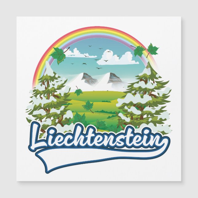 Liechtenstein Travel logotyp (Framsida)