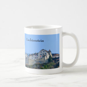 Liechtenstein Vaduz Castle Souvenir Kaffemugg