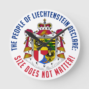 Liechtenstein väggklocka