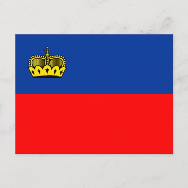Liechtenstein Vykort (Framsida)