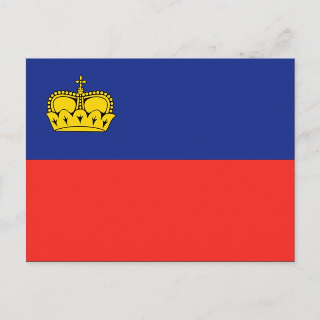 Liechtenstein Vykort (Framsida)