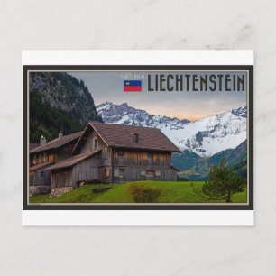 Liechtensteins Alpernor Vykort
