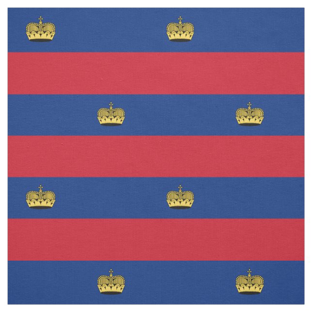Liechtensteins flagga tyg (Provkarta)