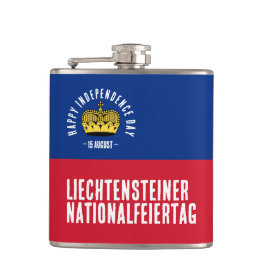 Liechtensteins nationaldag, Flagga Fickplunta