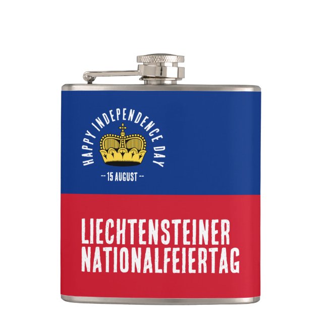 Liechtensteins nationaldag, Flagga Fickplunta (Framsidan)