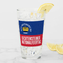 Liechtensteins nationaldag, Flagga Glaskopp