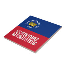 Liechtensteins nationaldag, Flagga