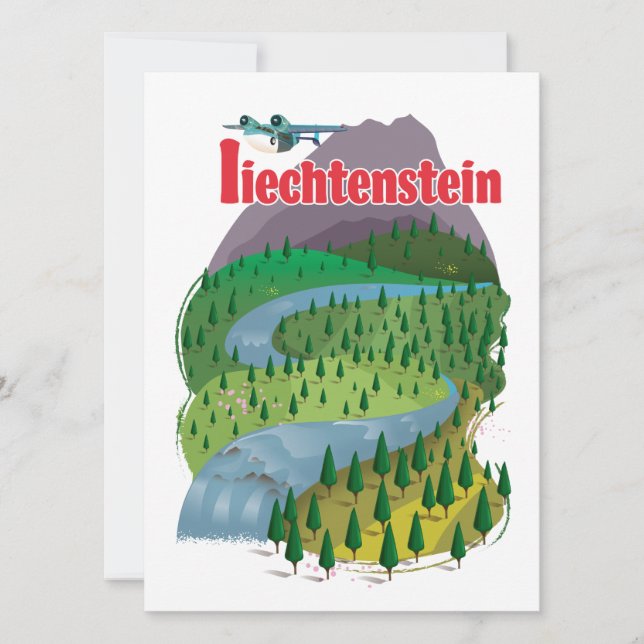 Liechtensteins reseaffisch (Framsida)