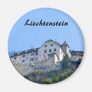 Liechtensteins slott i Vaduz Souvenir Magnet