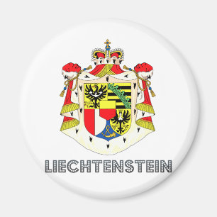 Liechtensteinsk vapensköld magnet