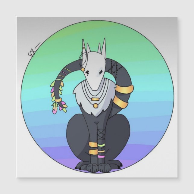 Lief diertje magneet (Framsida)