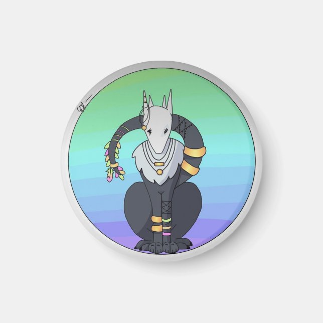 Lief diertje magneet magnet (Framsidan)