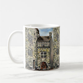 Liege, en surreal Dreamscape Stone Castle Kaffemugg