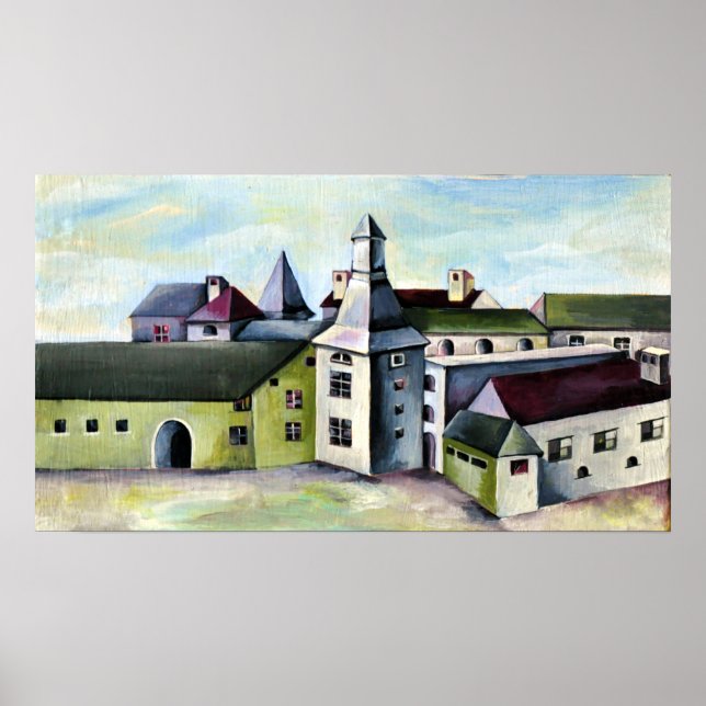 Liege, en surrealistisk, mystisk stenkolsgruva poster (Framsidan)