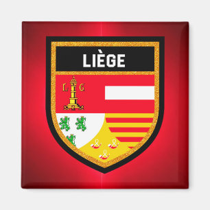 Liège flagga magnet