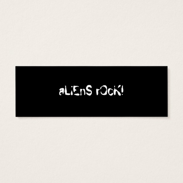 LiEn BOOKMARK! Litet Visitkort (Baksidan)
