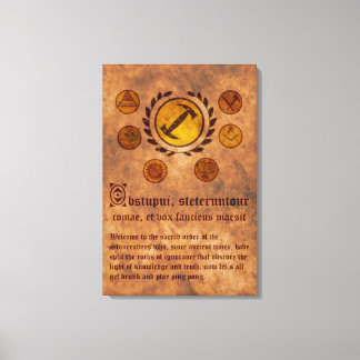 Lienzo Cuadro Los Simpsons Magios stonecutters Canvastryck