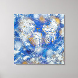 Lienzo De Imitación YHWH יהוה- Yud Hei Wav Hei Canvastryck