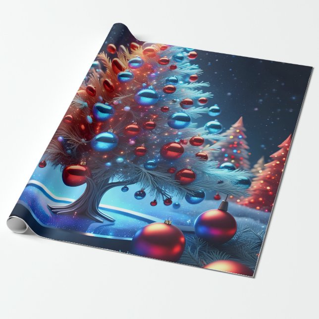 Lienzo Decorativo navidad 1 - 002 Presentpapper (Utrullad)