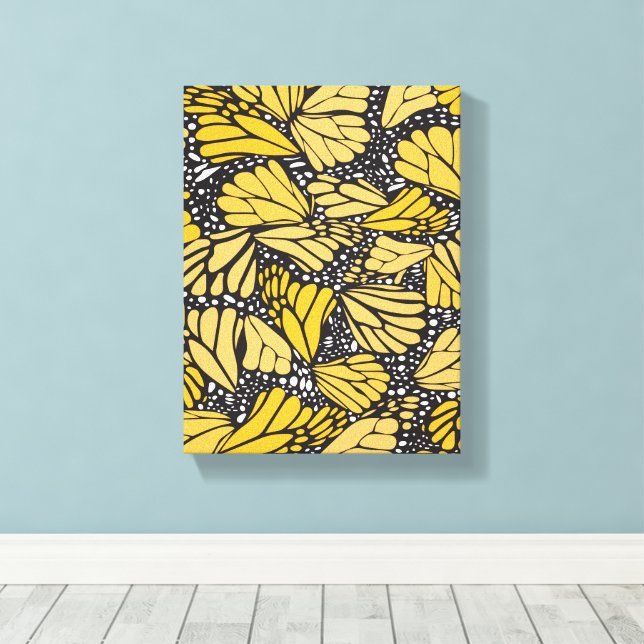 Lienzo estampado mariposa monarca canvastryck (Insitu (trägolv))