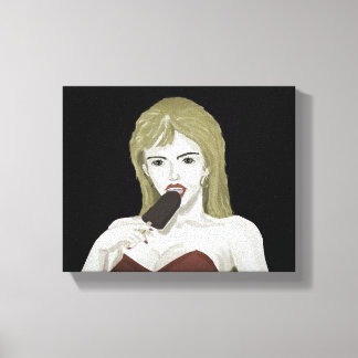 Lienzo Ice cream girl Canvastryck