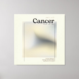 Lienzo Póster Zodíaco Cancer Canvastryck