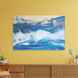 Lienzo Print Yellow Coast Monticelli Art Canvastryck