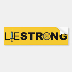 LIESTRONG - Lance Armstrong Bildekal