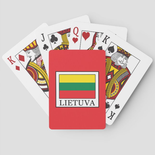 Lietuva Casinokort (Baksidan)