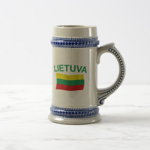 Lietuva (Litauen) grön liter Sejdel