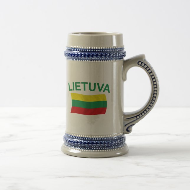 Lietuva (Litauen) grön liter Sejdel (Höger)