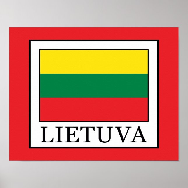 Lietuva Poster (Framsidan)