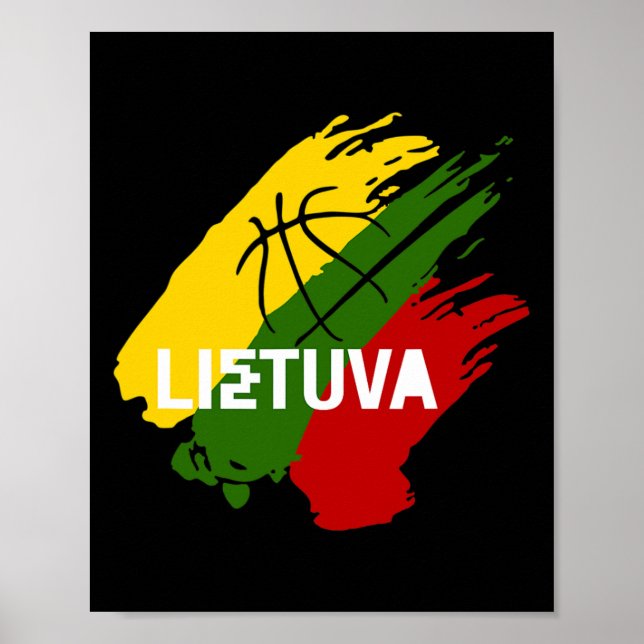 Lietuva Sketll - Lietuva Got Game  Poster (Framsidan)
