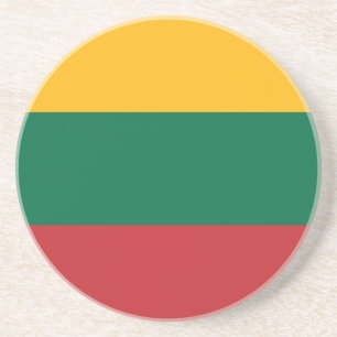 Lietuvos Valstybės Vėliava, Vytis, Litauen Flagg Underlägg Sandsten