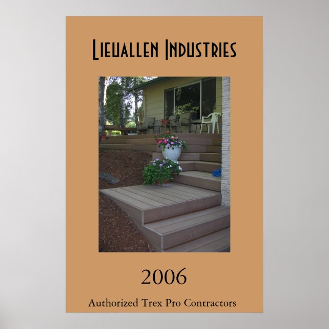 Lieuallen Industries Poster (Framsidan)