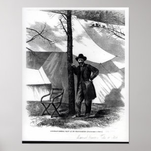 Lieutenant General Ulysses S. Bevilja Poster