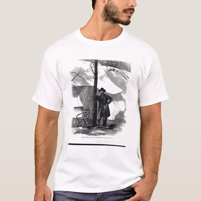 Lieutenant General Ulysses S. Bevilja Tee Shirt (Framsida)