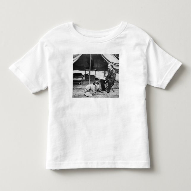 Lieutenant Georger Custer PhotographVirginia T Shirt (Framsida)
