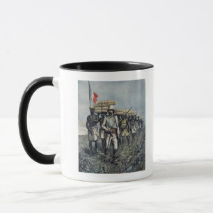 Lieutenant Mizon på hans beskickning 1892 Mugg