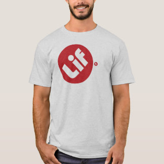 Lif. Vinklad cirkel. Tee Shirt