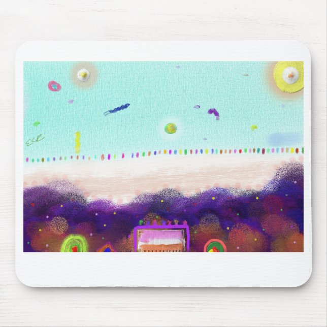 Life Aboard Another Planet Mousepad Musmatta (Framsidan)