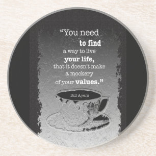 Life and Values, illustrerad existentialism citat Underlägg Sandsten