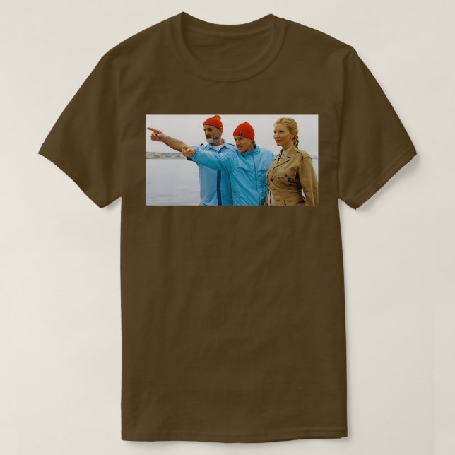 Life Aquatic T Shirt (Design framsida)