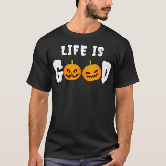 Life är Bra Coola Pumpkin Halloween Costume Tee