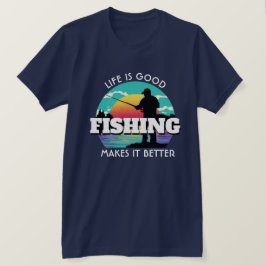 Life är Bra Fishing T Shirt